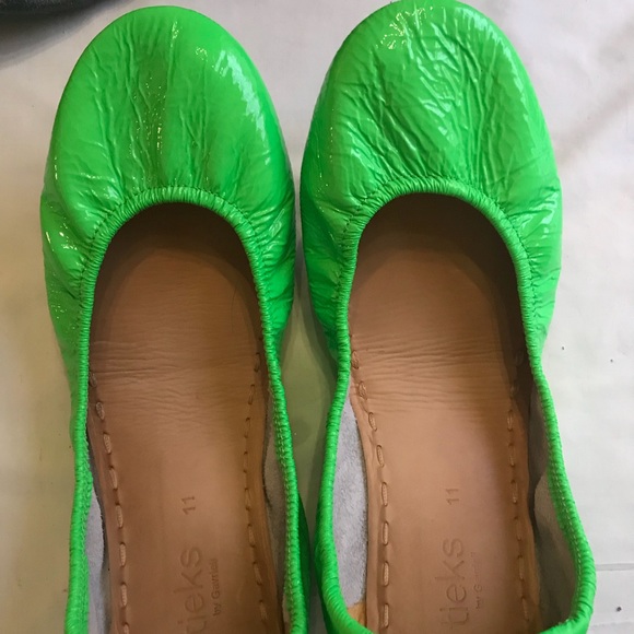 Tieks Shoes - Size 11 Galactic Green